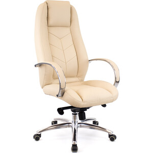Кресло руководителя Everprof Drift Lux M экокожа бежевый кресло руководителя everprof drift m экокожа серый
