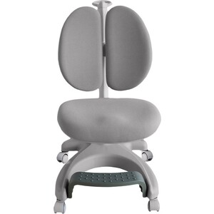 Детское кресло FunDesk Solerte grey с подставкой