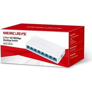 Коммутатор Mercusys MS108G 8G неуправляемый (MS108G) коммутатор доступа uniarch sw 2106 p