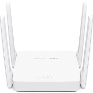 Роутер беспроводной Mercusys AC10 AC1200 10/100BASE-TX белый (AC10) wi fi роутер xiaomi mi wi fi router 4c белый