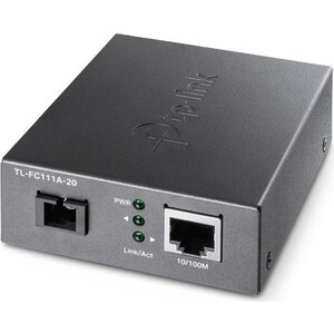 Медиаконвертер TP-Link TL-FC111A-20 WDM 10/100Mbit RJ45 до 20km камера видеонаблюдения tp link