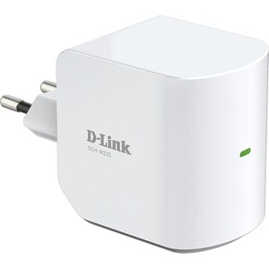Повторитель беспроводного сигнала D-Link DCH-M225/A1A N300 Wi-Fi роутер d link dwr 921 n300 10 100 1000base tx
