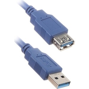 Кабель AOPEN USB3 AM-AF 3M ACU302-3M кабель видео buro dvi d m dvi d m 3м феррит кольца позолоченные контакты bhp ret dvi30