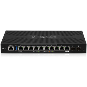 

Маршрутизатор Ubiquiti 10P 1000M 2SFP ER-12, 10P 1000M 2SFP ER-12