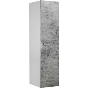 Пенал Grossman Инлайн 35х150 белый/бетон (303505) стол журнальный мебелик шеффилд белый бетон п0002799