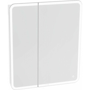 Зеркальный шкаф Grossman Адель LED 70х80 сенсорный выключатель (207004) зеркальный шкаф 65x75 см дуб веллингтон белый матовый l grossman альба 206501