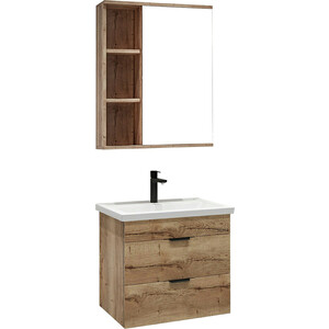 Мебель для ванной Grossman Форта 60х40 дуб галифакс зеркальный шкаф grossman форта 80х70 дуб галифакс 208002