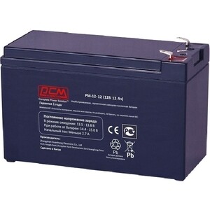 Батарея PowerCom PM-12-12 (PM-12-12) аккумуляторная батарея hb416683ecw для huawei angler nexus