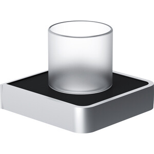 Стакан для ванной Damixa Jupiter с настенным держателем (DA7734300) стакан керамический с настенным держателем savol 58с s 005858c
