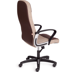 Кресло TetChair Advance ткань/кож/зам светло-коричневый/коричневый, фостер 03/36-36