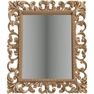 Зеркало Мэри ЗК-03 золото (вешается горизонтально или вертикально)