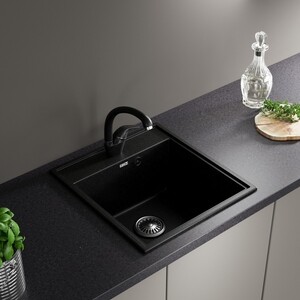 Кухонная мойка ZOX ZX-GM 11 47х51 черная (4630085462255)