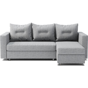 Угловой диван Шарм-Дизайн Ария правый серый диван кровать шарм дизайн бит светло серый кровать