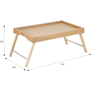 Столик-поднос Мебелик Селена светло-коричневый (П0003080)