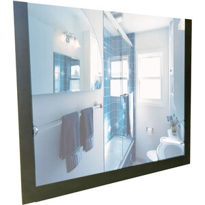 Зеркало Mixline Сура 80х70 графит (4640030869787) шкаф купе 2 х дверный max 2 15 2200×600×2300 мм зеркало графит метрополитан грей