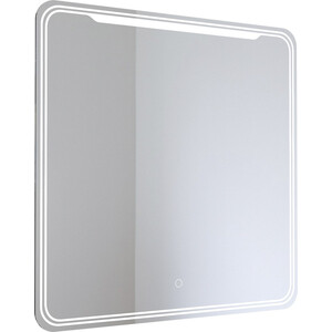 Зеркало Mixline Виктория 80х80 с подсветкой, сенсор (4620077043647) зеркало sancos palace 100х70 с подсветкой сенсор pa1000