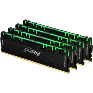 Память Kingston DDR4 4x8Gb 3200MHz KF432C16RBAK4/32 Fury Renegade RGB RTL (KF432C16RBAK4/32)