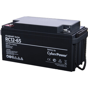 Аккумуляторная батарея CyberPower Battery Standart series RC 12-65 (RC 12-65) аккумуляторная батарея для ноутбука dell latitude e7250 e7240 vfv59 7 4v 52wh