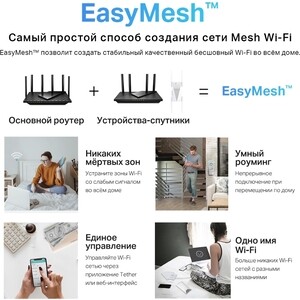 Маршрутизатор TP-Link AX3000 Dual-Band Wi-Fi 6 Router (Archer AX55) AX3000 Dual-Band Wi-Fi 6 Router (Archer AX55) - фото 5
