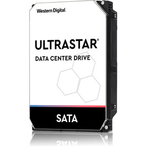 Жесткий диск Western Digital (WD) Original SATA-III 1Tb 1W10001 HUS722T1TALA604 Ultrastar DC HA210 (7200rpm) 128Mb 3.5'' (1W10001) жесткий диск western digital 3 5 6tb sata iii purple 5400rpm 128mb wd62purx