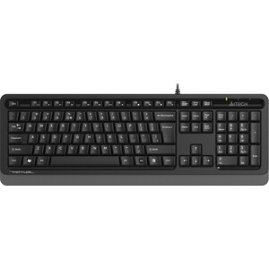 Клавиатура A4Tech Fstyler FKS10 черный/серый USB (FKS10 GREY) клавиатура a4tech fstyler fk11 серый usb slim