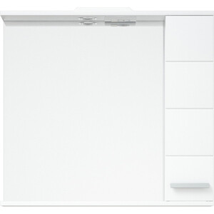 Шкаф-зеркало Corozo Денвер 80 с подсветкой (SD-00000532)