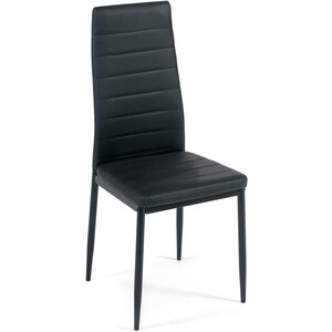 Стул TetChair Easy Chair (mod. 24) металл/экокожа черный Easy Chair (mod. 24) металл/экокожа черный - фото 1