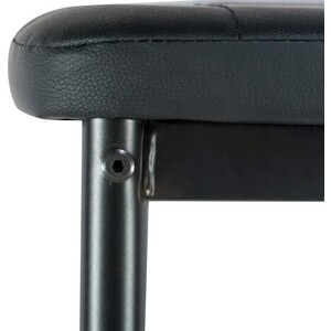 Стул TetChair Easy Chair (mod. 24) металл/экокожа черный Easy Chair (mod. 24) металл/экокожа черный - фото 5