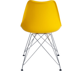 Стул TetChair Tulip Iron Chair (mod.EC-123) металл/пластик желтый