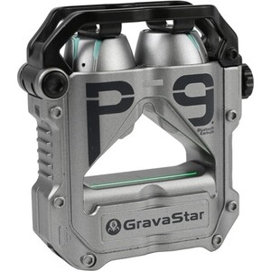 Наушники GravaStar Sirius Pro Space Gray, TWS, гибридные, серый