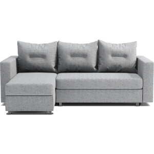 Угловой диван Шарм-Дизайн Ария левый серый диван кровать шарм дизайн бит светло серый кровать