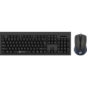 Клавиатура + мышь Oklick 600M клавиатура:черный, мышь:черный USB (337142) мышь oklick 806g красный оптическая 3200dpi usb 8but 1431646