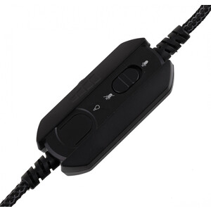 Наушники с микрофоном Oklick HS-L930G SNORTER черный 2.1м мониторные USB оголовье (1192375)