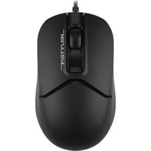 Комплект клавиатура и мышь A4Tech Fstyler F1512 клав-черный мышь-черный USB