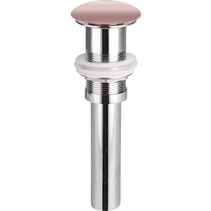 Донный клапан Ceramicanova Click-clack с керамической накладкой, розовый (CN2000MP)