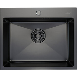 Кухонная мойка Mixline Pro 53х43 черный графит (4630099745719)