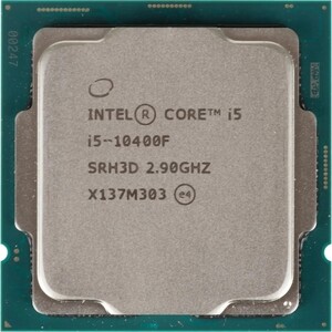 Процессор Intel Original Core i5 10400F Soc-1200 (CM8070104290716S RH3D) (2.9GHz) OEM