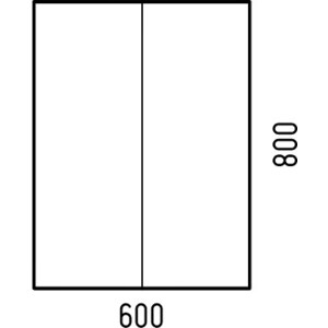 Шкаф Corozo Алабама 60 белый (SD-00000799)