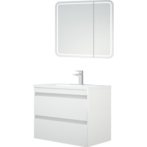 Мебель для ванной Corozo Алабама 80 Z2 белая зеркало corozo гольф 60 без шкафчика sd 00000267
