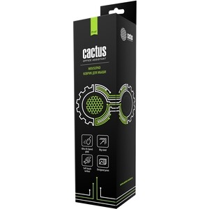 Коврик для мыши Cactus Black черный 400x300x3 мм (CS-MP-PRO01XL)