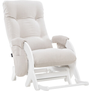 Кресло для кормления и укачивания Milli Dream с карманами молочный дуб verona light grey платье для девочки с воротником kaftan размер 34 122 128 молочный