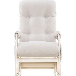 Кресло для кормления и укачивания Milli Dream с карманами дуб шампань verona light grey
