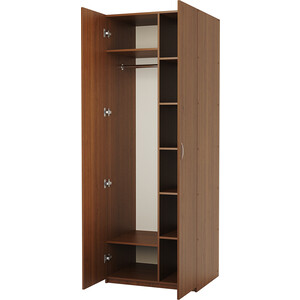 Шкаф комбинированный Шарм-Дизайн ДОК-2 90х60 орех книжный шкаф шарм дизайн симфония 1 60х30х220 орех