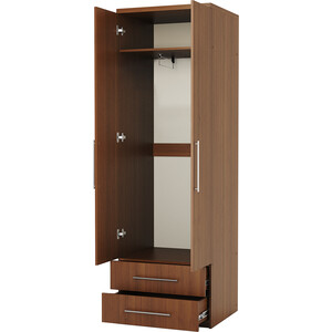Шкаф для одежды с ящиками Шарм-Дизайн Мелодия МШЯ-21 100х45 орех