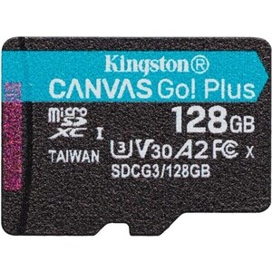 Флеш карта Kingston microSDXC 128Gb Class10 SDCG3/128GBSP Canvas Go! Plus w/o adapter (SDCG3/128GBSP) kingston canvas go plus microsdxc 128gb