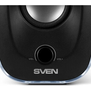Колонки Sven 330 2.0 черный 5Вт (SV-014001)