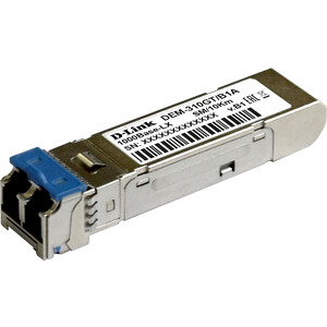 Модуль D-Link SFP 310GT LC 1310nm (310GT) sc mini fiber transceiver gigabit fiber media converter mini mc 1ge1gf 1pair1a 1b 1310nm 1550nm 20km 10 m 100 m 1000m