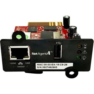 Модуль PowerCom DA807 SNMP 1 port + USB (short) (DA807) ибп powercom rpt 800ap