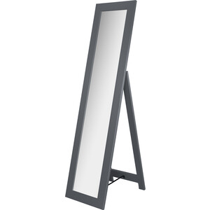Зеркало Мебелик BeautyStyle 8 напольное, серый графит (П0005426) зеркало мебелик beautystyle 8 п0003719