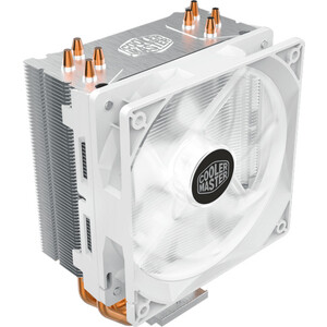 Кулер для процессора Cooler Master CPU Cooler Hyper 212 LED White Edition, 600 - 1600 RPM, 150W, White LED fan, Full Socket Support (RR-212L-16PW-R1) соковыжималка kitfort кт 1150 3 white yellow